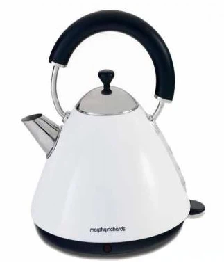Morphy Richards Accents pyramide hvid kedel Kitchenone.dk